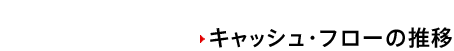 財務・業績 キャッシュ・フローの推移