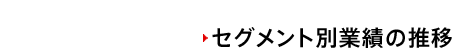 財務・業績 セグメント別業績
